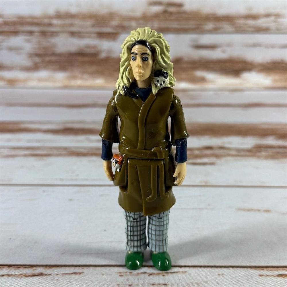 Crazy Cat Lady Action Figure Accoutrements 2004 Novelty Humor Toy Figure